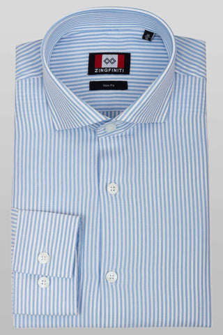 Zingfiniti Archer Cotton Men's Dress Shirt | Slim Fit