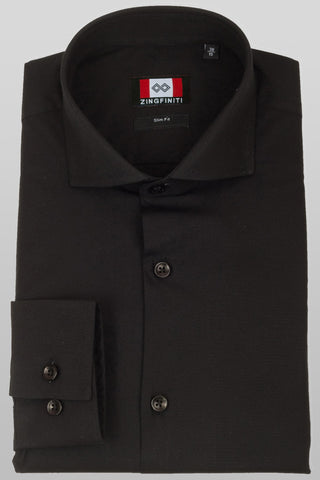 Zingfiniti Benjamin Cotton Men's Dress Shirt | Slim Fit