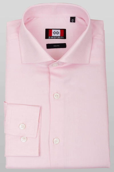 Zingfiniti Cameron Cotton Men's Dress Shirt | Slim Fit
