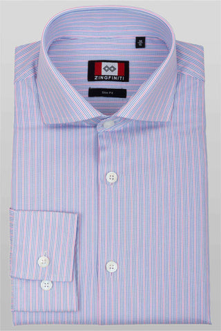 Zingfiniti Darcy Cotton Men's Dress Shirt | Slim Fit
