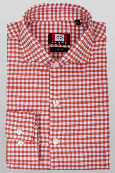 Zingfiniti Finn Cotton Men's Dress Shirt | Slim Fit