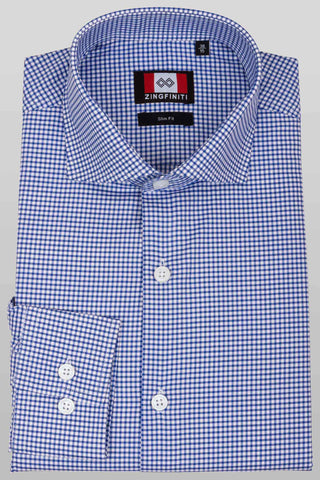 Zingfiniti Giles Cotton Men's Dress Shirt | Slim Fit