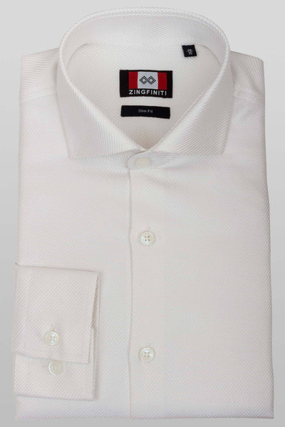 Zingfiniti Grayson Cotton Men's Dress Shirt | Slim Fit