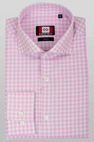 Zingfiniti Gregor Cotton Men's Dress Shirt | Slim Fit