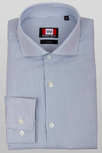 Zingfiniti Harley Cotton Men's Dress Shirt | Slim Fit