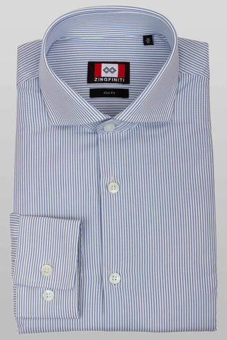 Zingfiniti Harley Cotton Men's Dress Shirt | Slim Fit