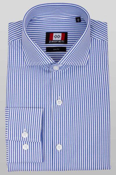 Zingfiniti James Cotton Men's Dress Shirt | Slim Fit