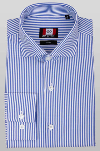 Zingfiniti James Cotton Men's Dress Shirt | Slim Fit