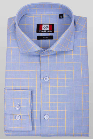 Zingfiniti Joseph Cotton Men's Dress Shirt | Slim Fit
