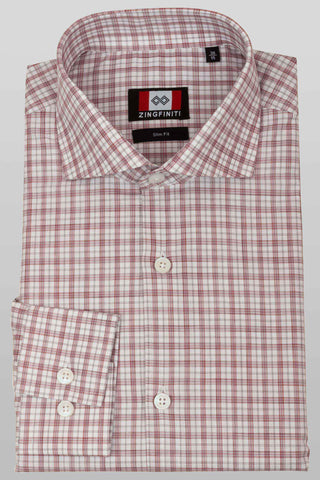 Zingfiniti Jude Cotton Men's Dress Shirt | Slim Fit