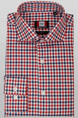 Zingfiniti Neer Cotton Men's Dress Shirt | Slim Fit